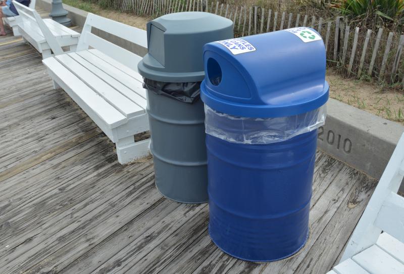 Rehoboth Places 65 Recycling Bins Along Boardwalk Cape Gazette